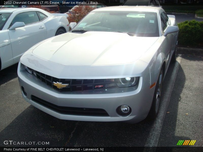 Silver Ice Metallic / Black 2012 Chevrolet Camaro LT/RS Coupe