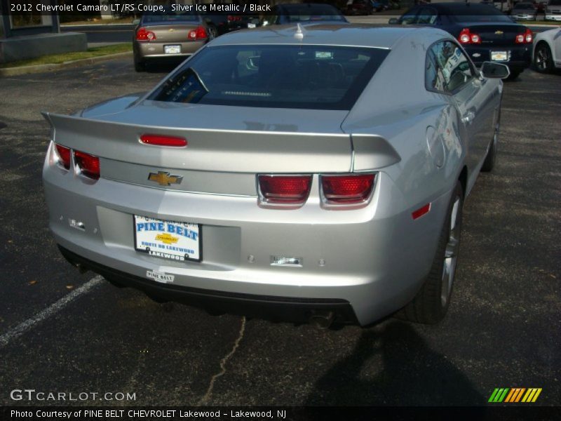Silver Ice Metallic / Black 2012 Chevrolet Camaro LT/RS Coupe