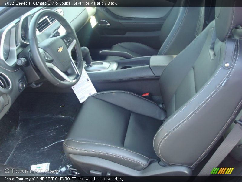  2012 Camaro LT/RS Coupe Black Interior