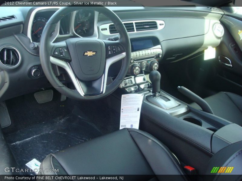 Black Interior - 2012 Camaro LT/RS Coupe 