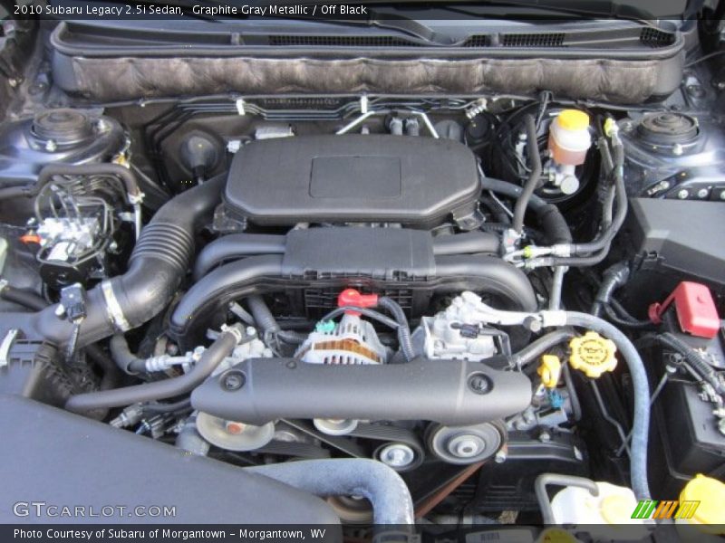  2010 Legacy 2.5i Sedan Engine - 2.5 Liter DOHC 16-Valve VVT Flat 4 Cylinder