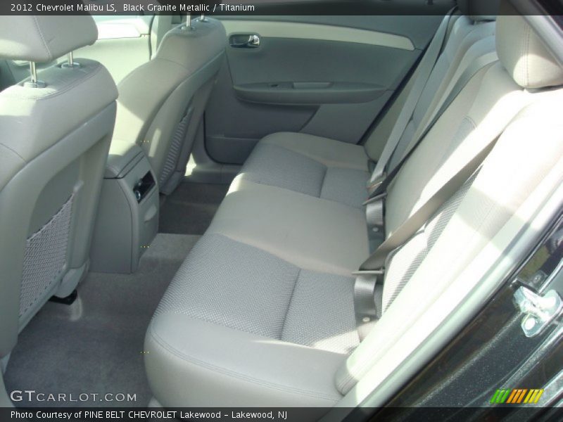 Black Granite Metallic / Titanium 2012 Chevrolet Malibu LS