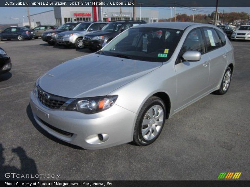 Spark Silver Metallic / Carbon Black 2009 Subaru Impreza 2.5i Wagon