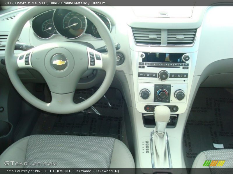 Black Granite Metallic / Titanium 2012 Chevrolet Malibu LS