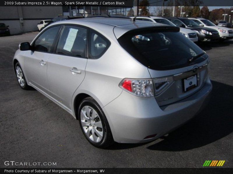 Spark Silver Metallic / Carbon Black 2009 Subaru Impreza 2.5i Wagon