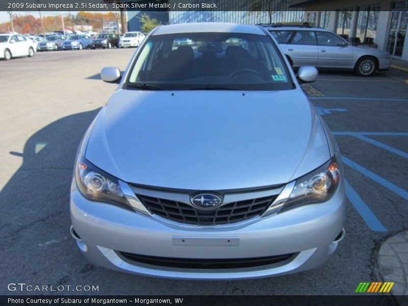 Spark Silver Metallic / Carbon Black 2009 Subaru Impreza 2.5i Sedan