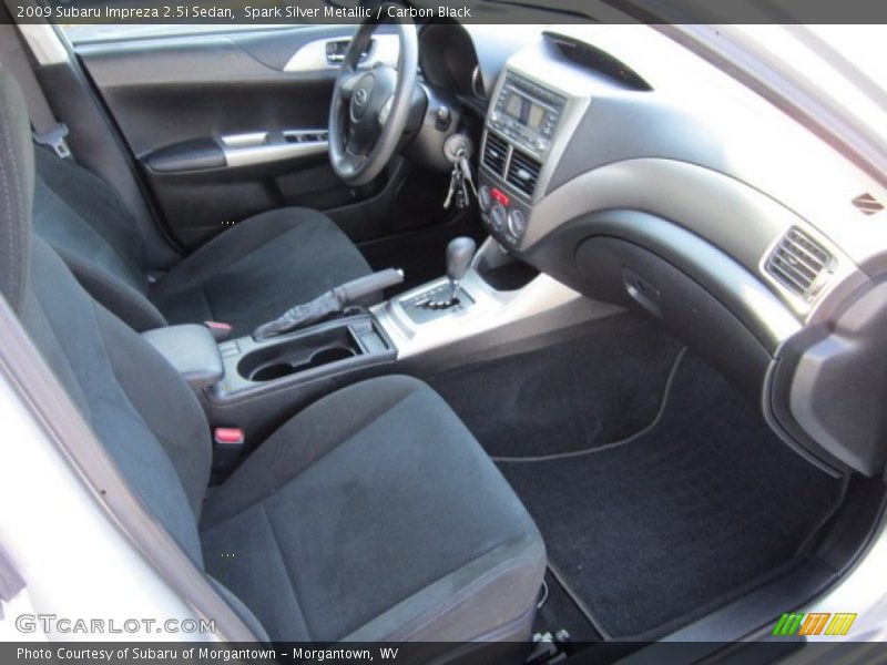 Spark Silver Metallic / Carbon Black 2009 Subaru Impreza 2.5i Sedan