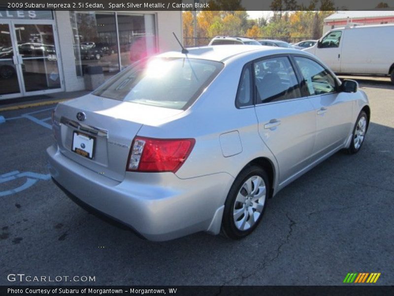 Spark Silver Metallic / Carbon Black 2009 Subaru Impreza 2.5i Sedan
