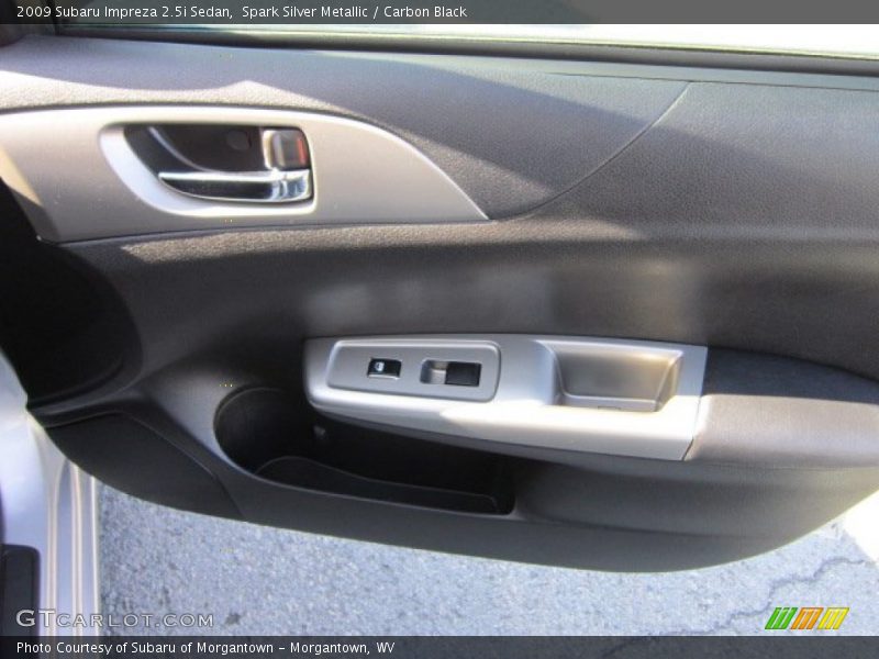Spark Silver Metallic / Carbon Black 2009 Subaru Impreza 2.5i Sedan