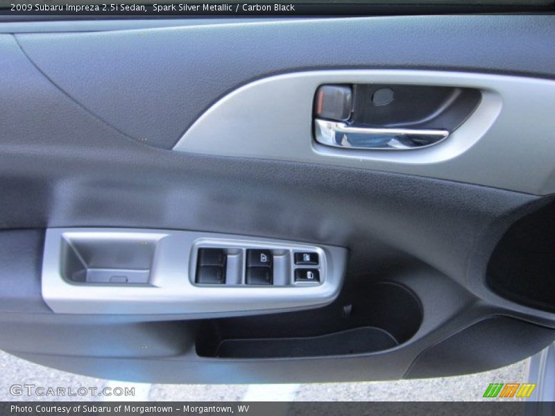 Spark Silver Metallic / Carbon Black 2009 Subaru Impreza 2.5i Sedan