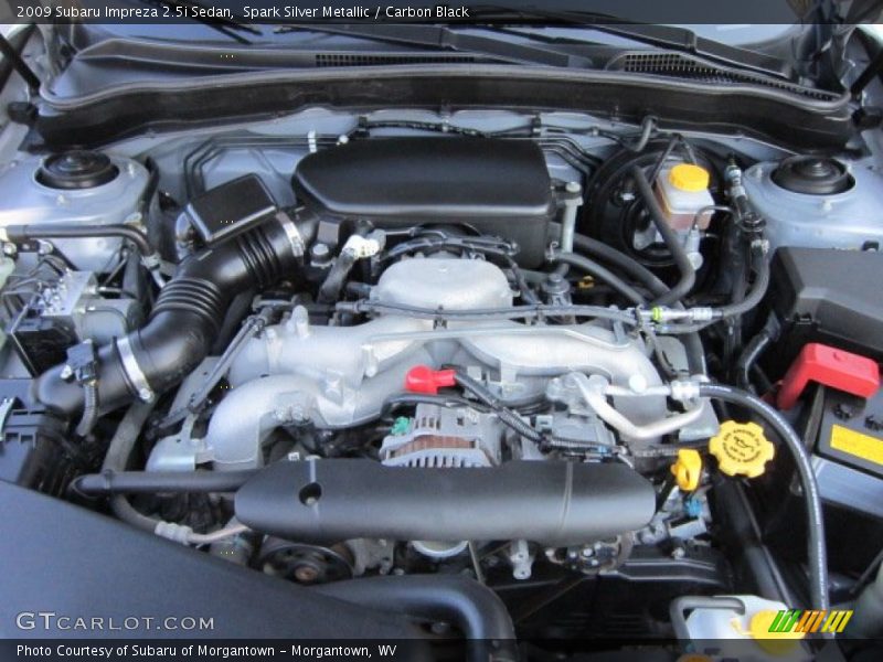 Spark Silver Metallic / Carbon Black 2009 Subaru Impreza 2.5i Sedan