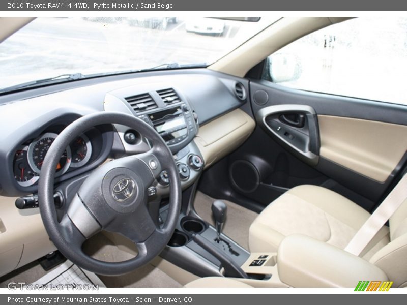 Pyrite Metallic / Sand Beige 2010 Toyota RAV4 I4 4WD