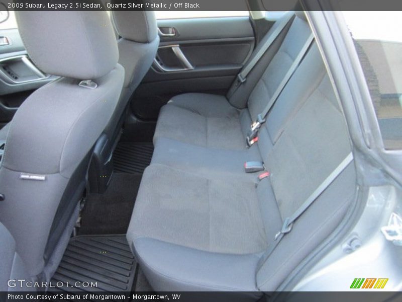 Quartz Silver Metallic / Off Black 2009 Subaru Legacy 2.5i Sedan