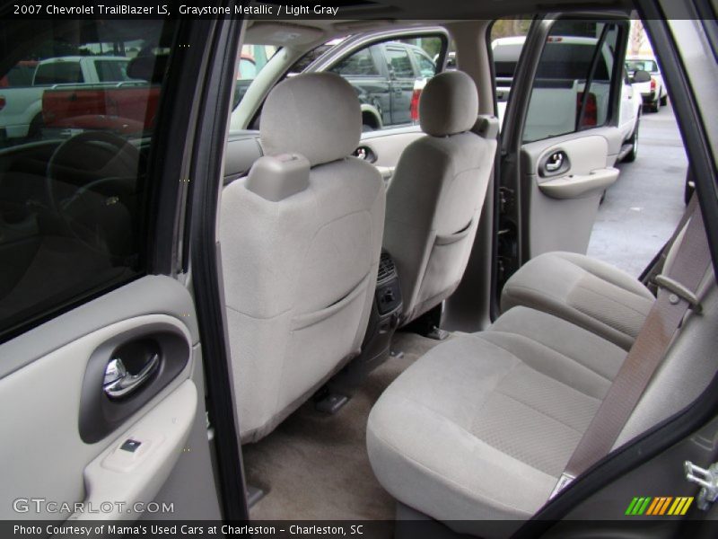 Graystone Metallic / Light Gray 2007 Chevrolet TrailBlazer LS