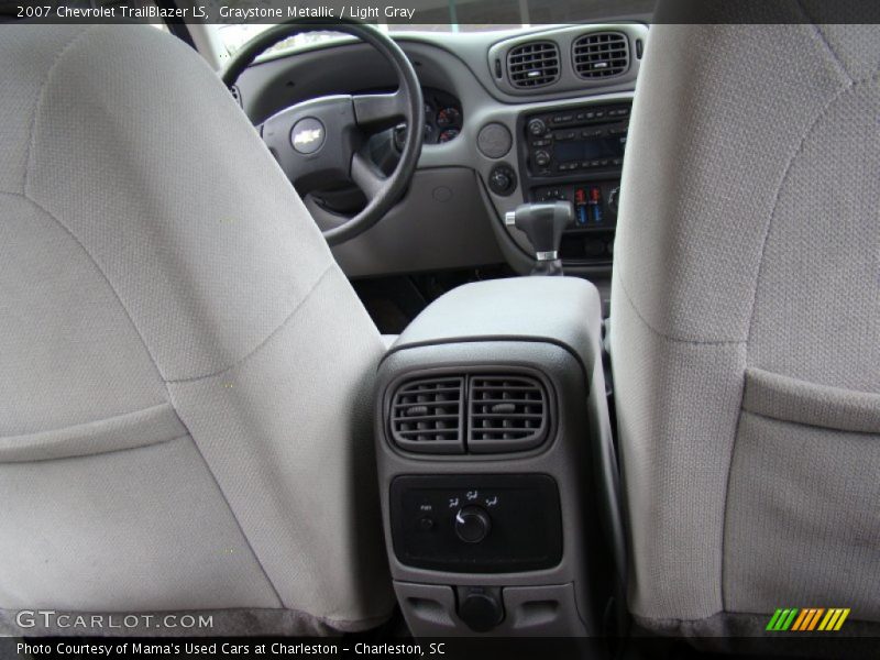 Graystone Metallic / Light Gray 2007 Chevrolet TrailBlazer LS