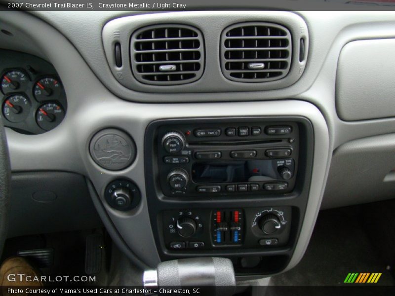 Graystone Metallic / Light Gray 2007 Chevrolet TrailBlazer LS