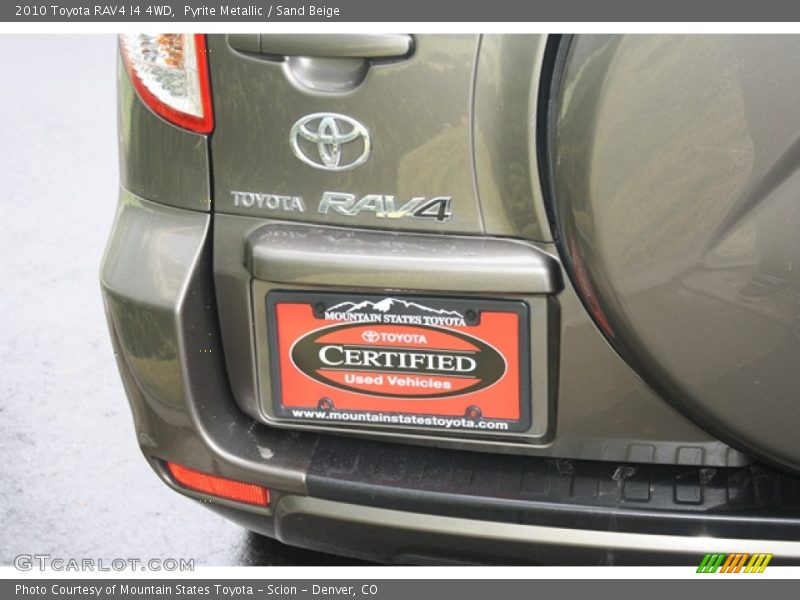 Pyrite Metallic / Sand Beige 2010 Toyota RAV4 I4 4WD