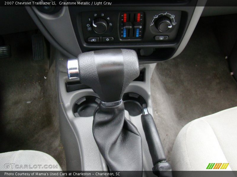 Graystone Metallic / Light Gray 2007 Chevrolet TrailBlazer LS