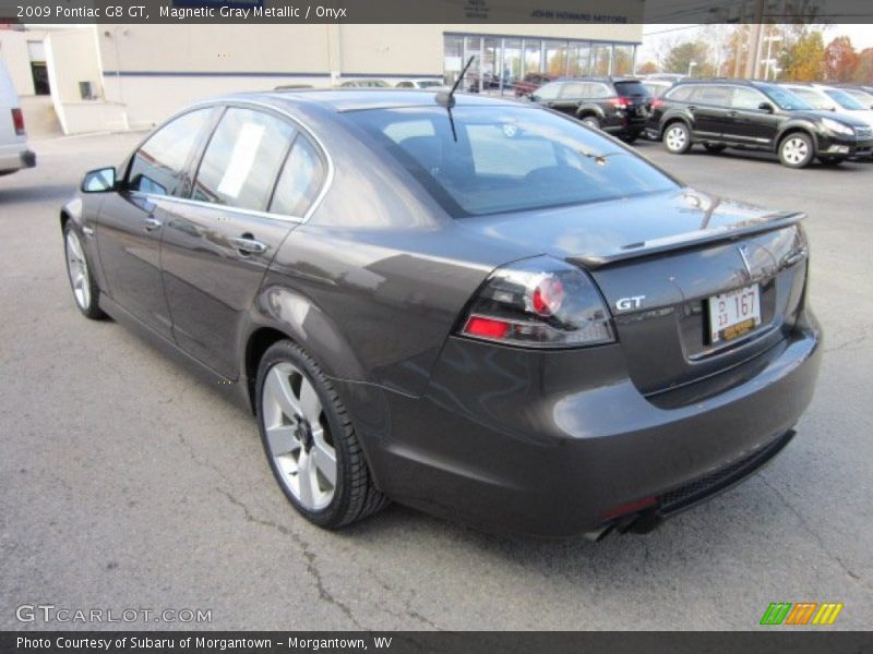 Magnetic Gray Metallic / Onyx 2009 Pontiac G8 GT