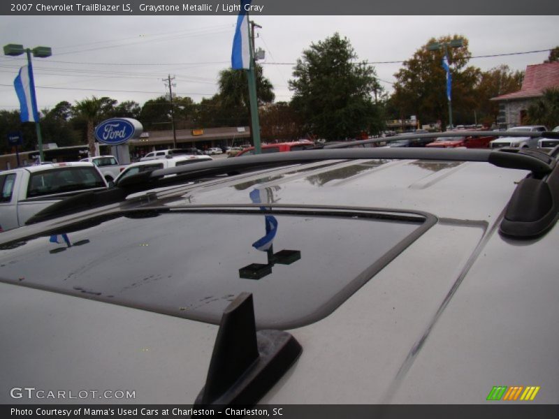 Graystone Metallic / Light Gray 2007 Chevrolet TrailBlazer LS
