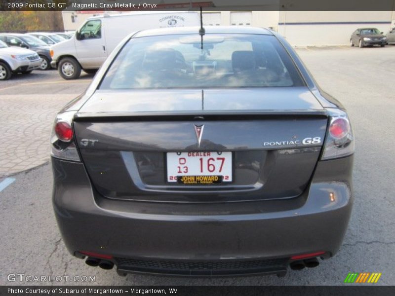 Magnetic Gray Metallic / Onyx 2009 Pontiac G8 GT
