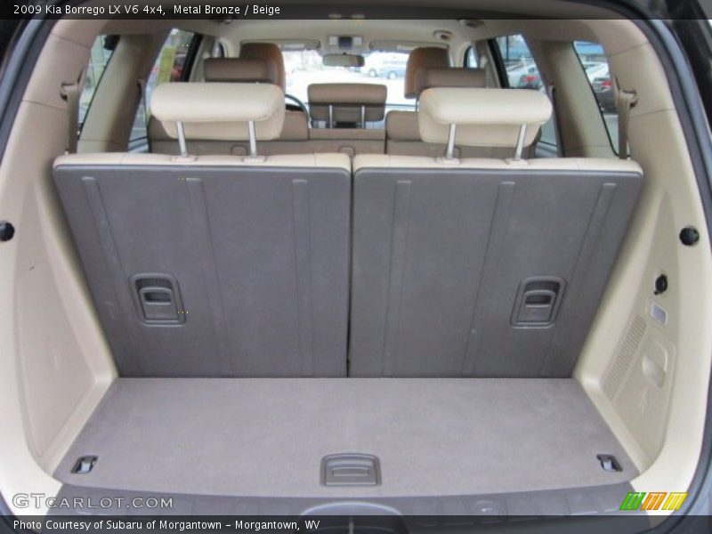 Metal Bronze / Beige 2009 Kia Borrego LX V6 4x4