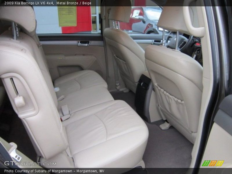 Metal Bronze / Beige 2009 Kia Borrego LX V6 4x4