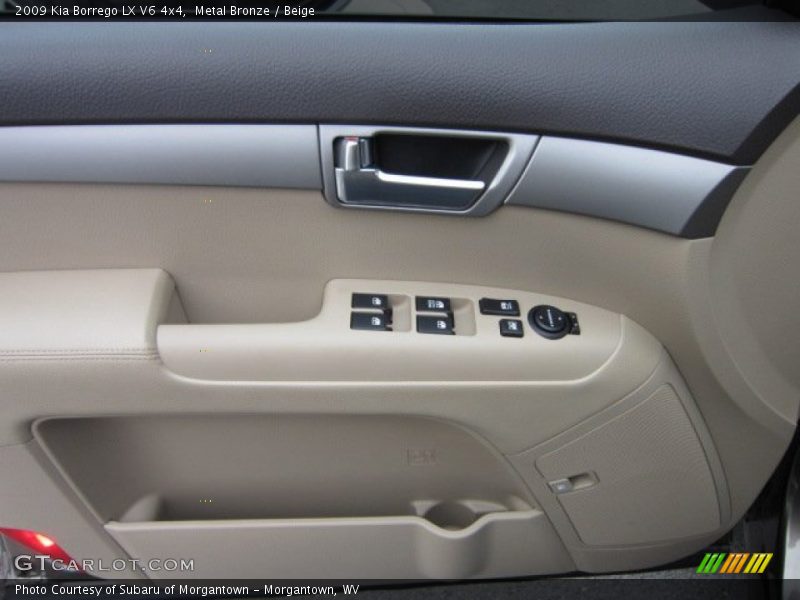 Metal Bronze / Beige 2009 Kia Borrego LX V6 4x4
