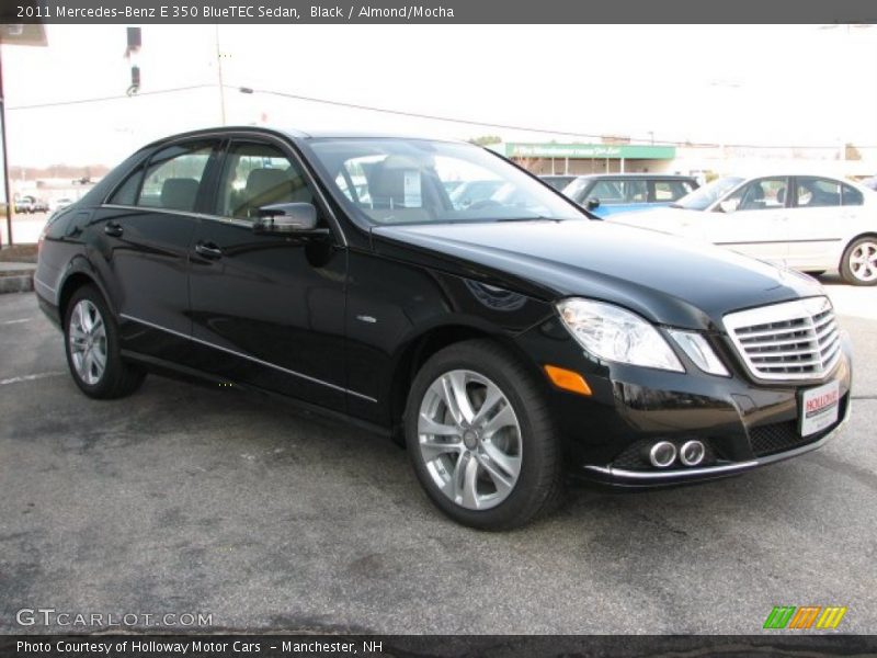Black / Almond/Mocha 2011 Mercedes-Benz E 350 BlueTEC Sedan
