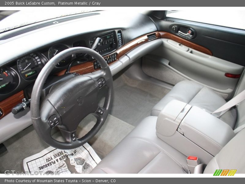 Platinum Metallic / Gray 2005 Buick LeSabre Custom
