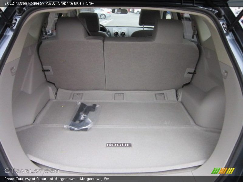  2012 Rogue SV AWD Trunk