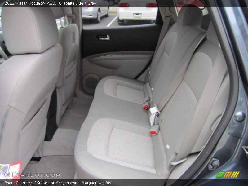 Graphite Blue / Gray 2012 Nissan Rogue SV AWD