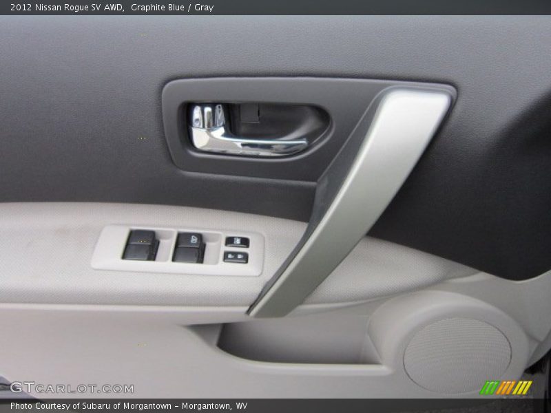 Graphite Blue / Gray 2012 Nissan Rogue SV AWD