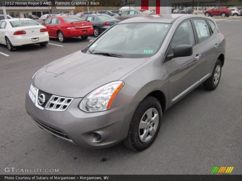 Platinum Graphite / Black 2012 Nissan Rogue S AWD