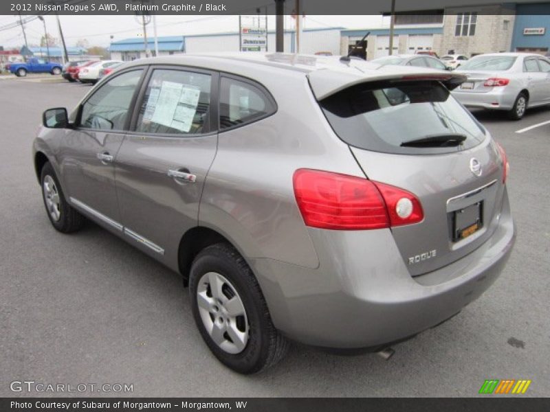 Platinum Graphite / Black 2012 Nissan Rogue S AWD