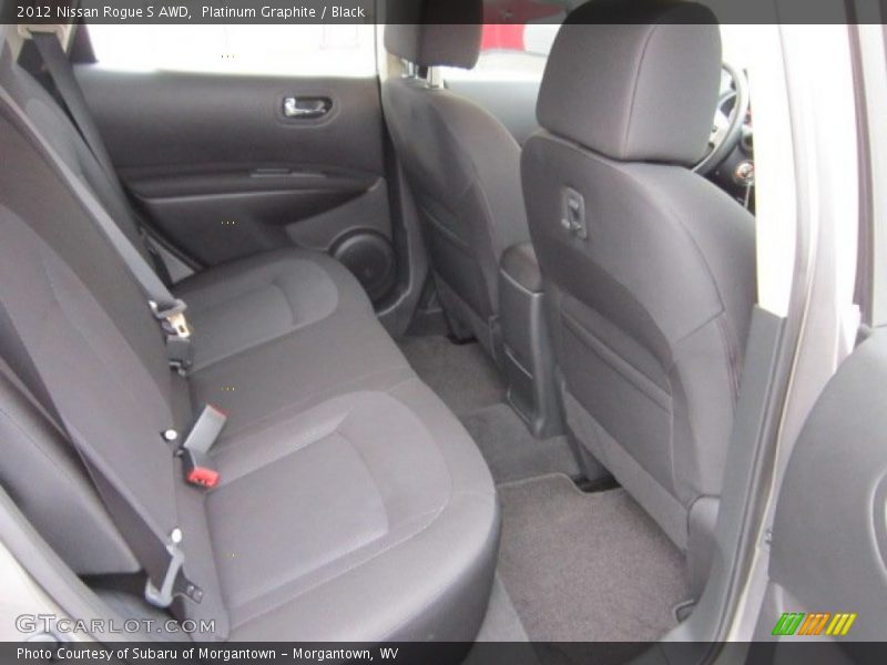  2012 Rogue S AWD Black Interior