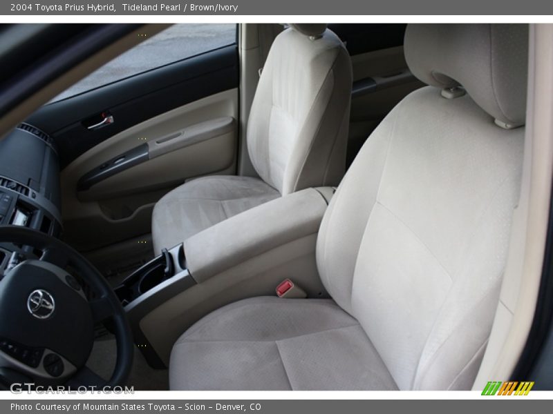 Tideland Pearl / Brown/Ivory 2004 Toyota Prius Hybrid