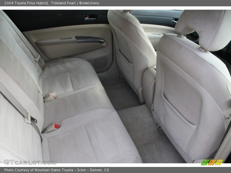 Tideland Pearl / Brown/Ivory 2004 Toyota Prius Hybrid