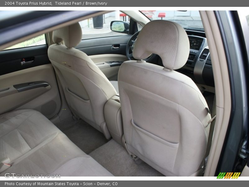 Tideland Pearl / Brown/Ivory 2004 Toyota Prius Hybrid
