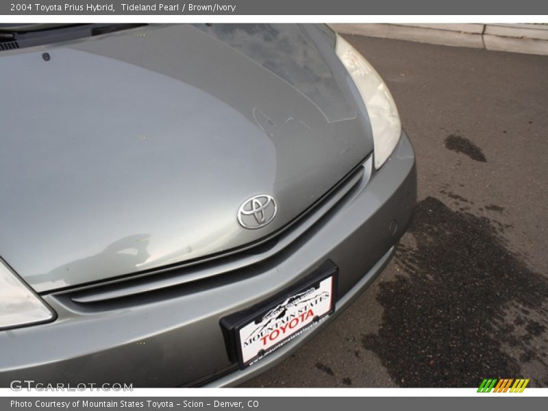 Tideland Pearl / Brown/Ivory 2004 Toyota Prius Hybrid