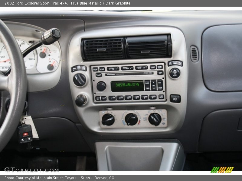 Audio System of 2002 Explorer Sport Trac 4x4