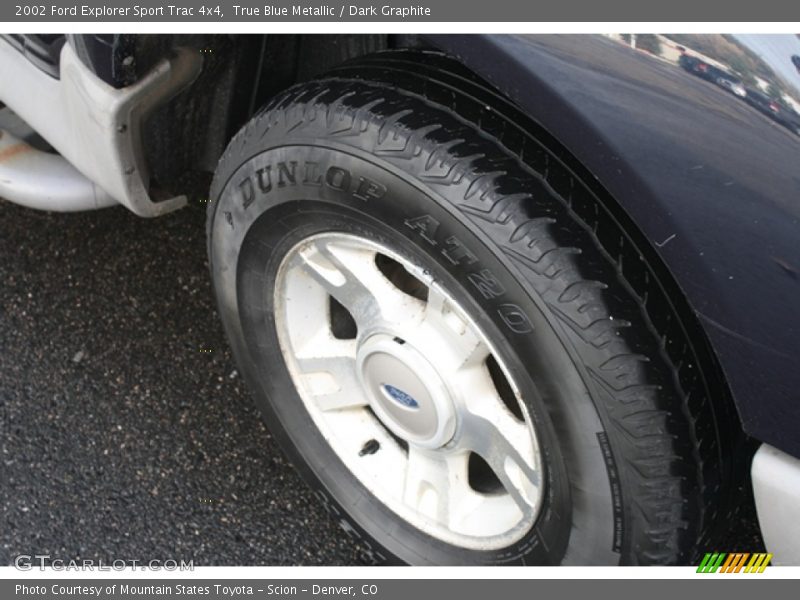 True Blue Metallic / Dark Graphite 2002 Ford Explorer Sport Trac 4x4
