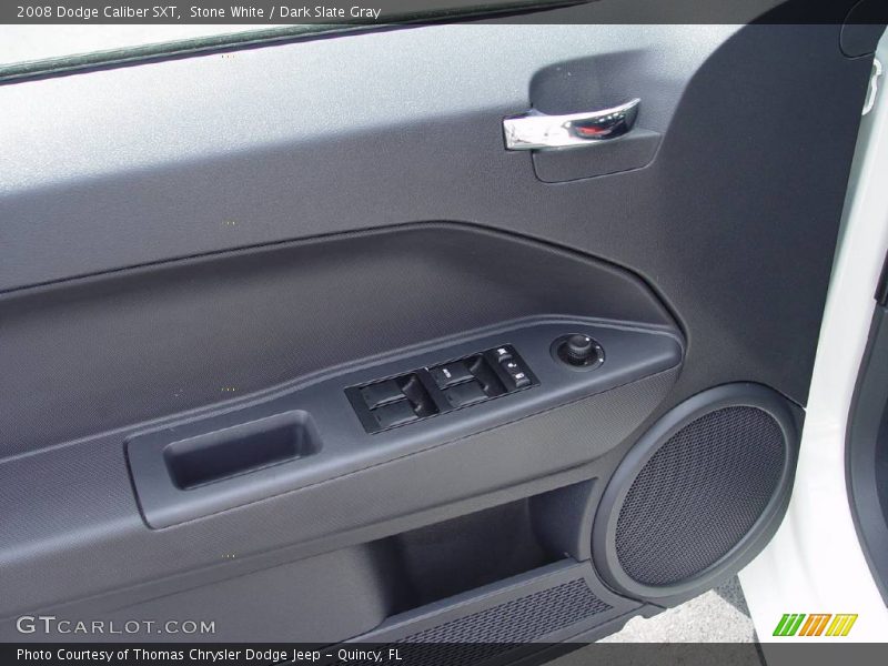 Stone White / Dark Slate Gray 2008 Dodge Caliber SXT