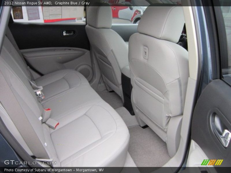 Graphite Blue / Gray 2012 Nissan Rogue SV AWD