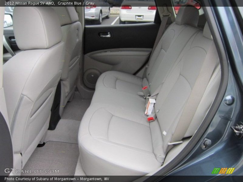 Graphite Blue / Gray 2012 Nissan Rogue SV AWD