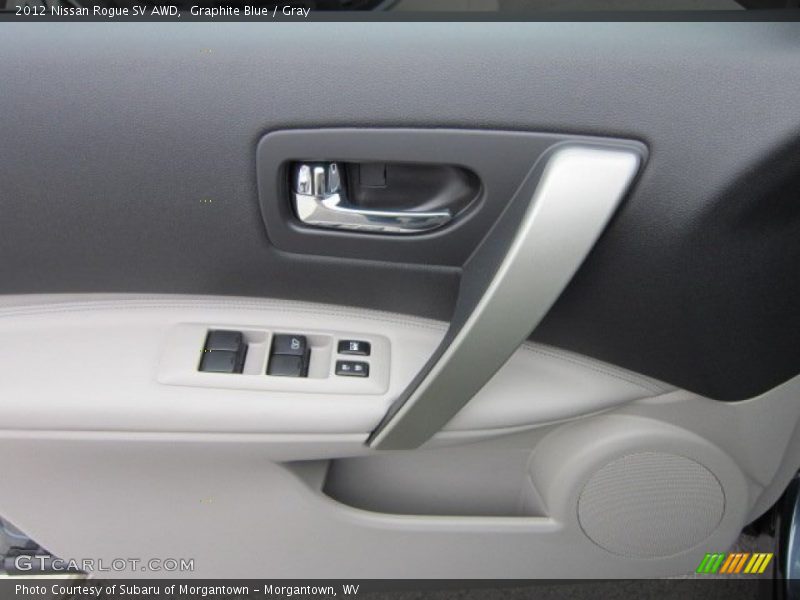 Graphite Blue / Gray 2012 Nissan Rogue SV AWD