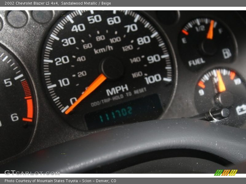 Sandalwood Metallic / Beige 2002 Chevrolet Blazer LS 4x4