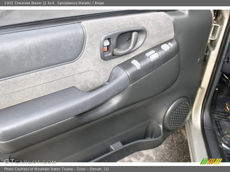 Sandalwood Metallic / Beige 2002 Chevrolet Blazer LS 4x4