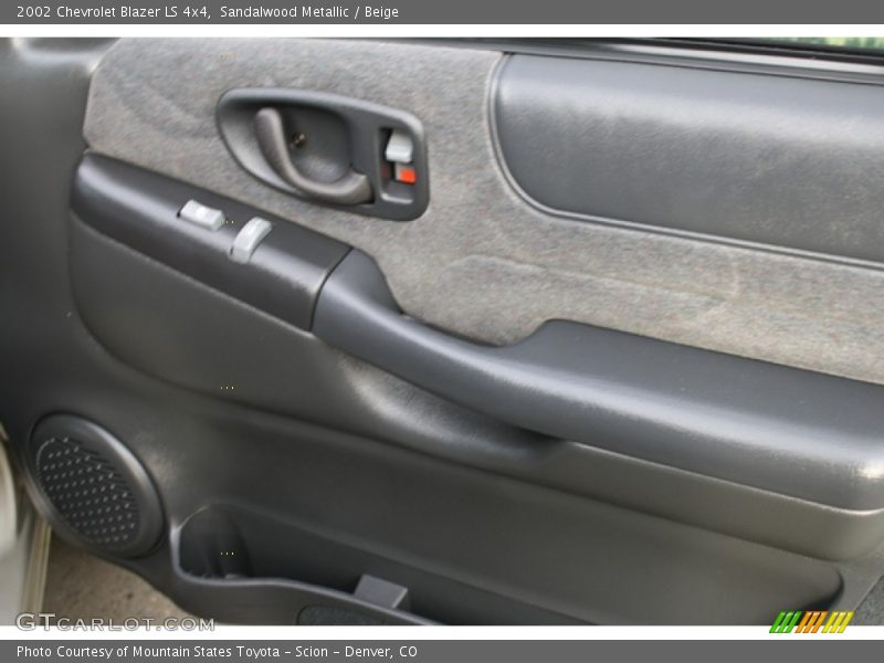 Sandalwood Metallic / Beige 2002 Chevrolet Blazer LS 4x4