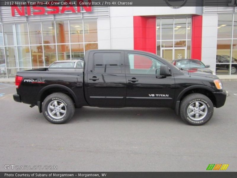  2012 Titan Pro-4X Crew Cab 4x4 Galaxy Black